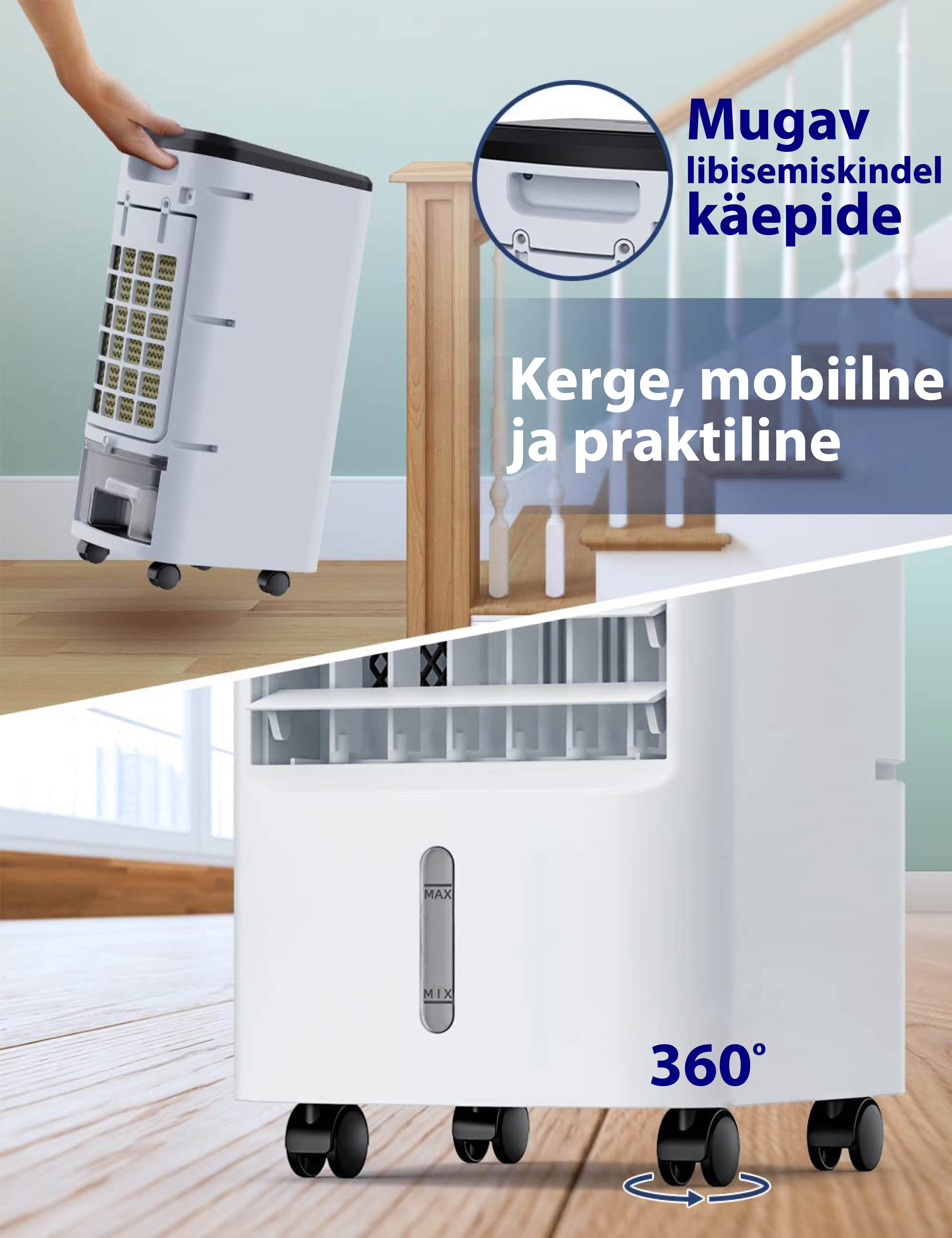 Mobiilne õhujahuti ADOLUS FROSTY FLOW A360+