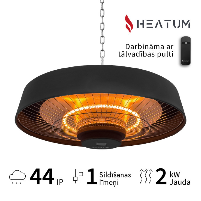 Infrapuna soojuskiirgur Heatum H2000R VERSE BLACK