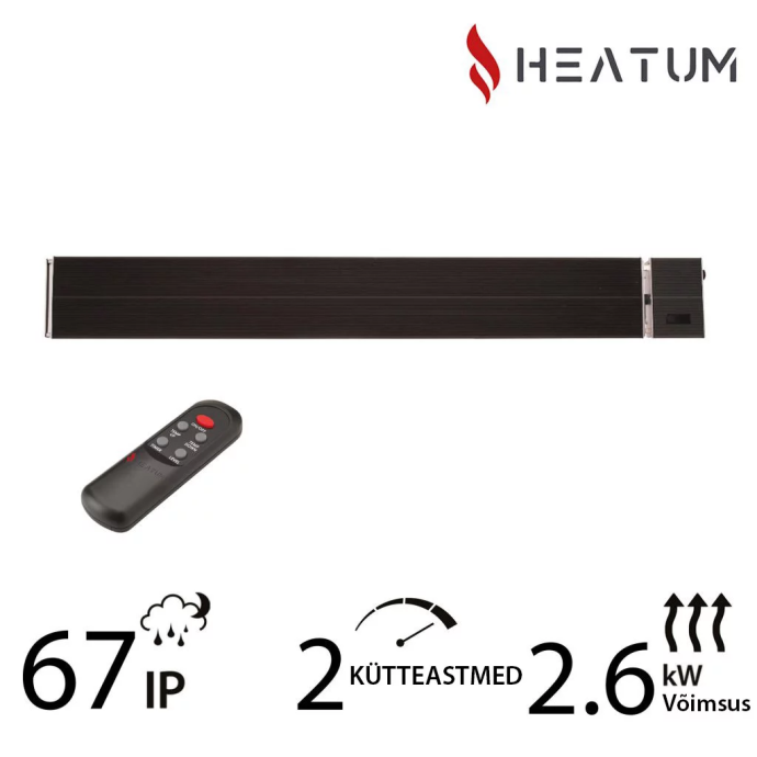 Infrapuna soojuskiirgur Heatum H2600R EVOLUTION