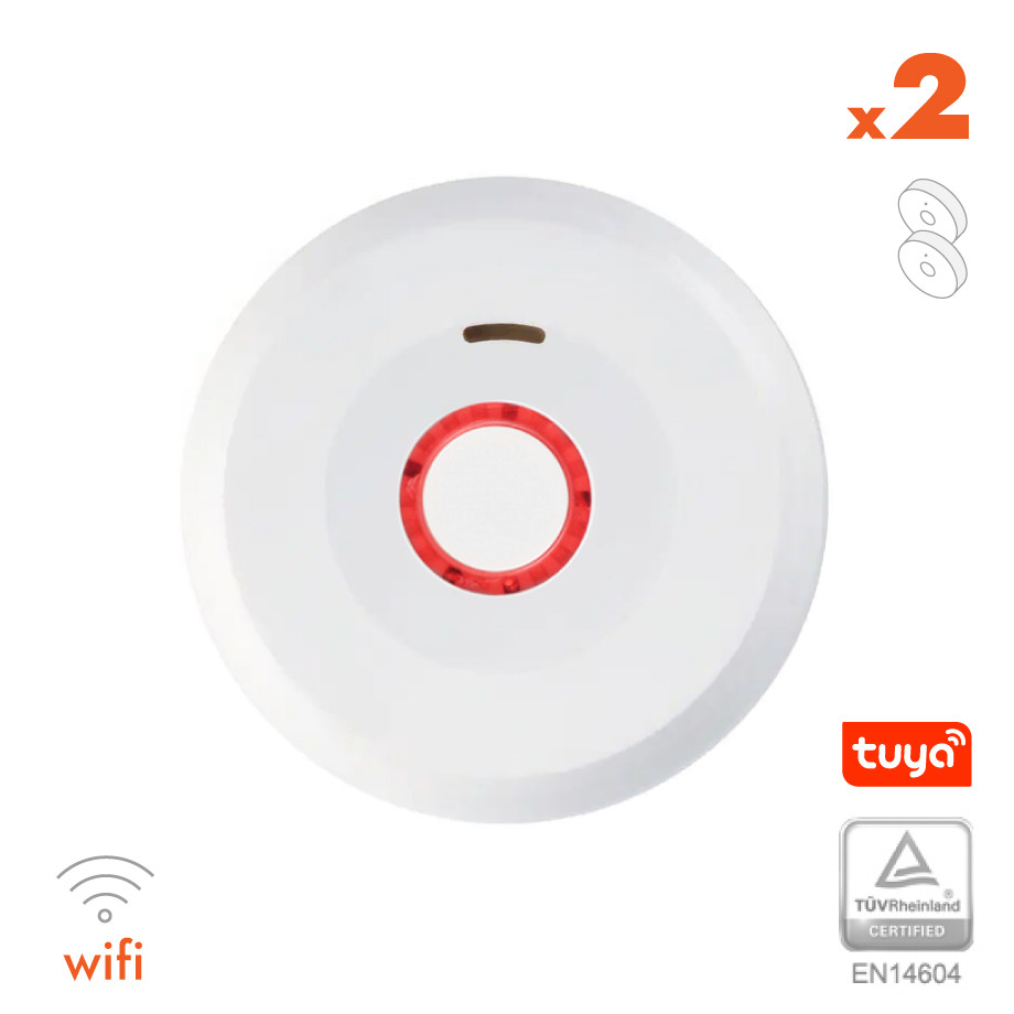 Suitsuandur XP-750W koos WIFI-ga, integreeritud 10-aastane 3V patarei  (2 tk.)