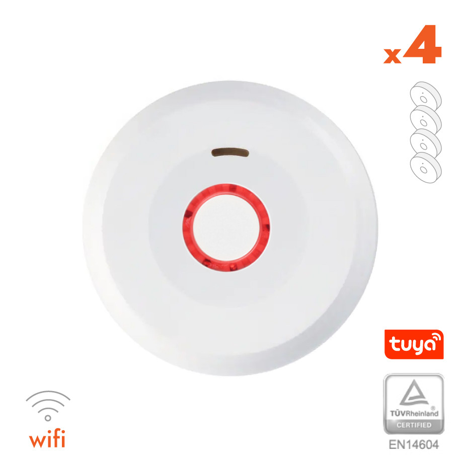 Suitsuandur XP-750W koos WIFI-ga, integreeritud 10-aastane 3V patarei  (4 tk.)