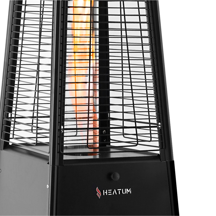 Gaasisoojendi Heatum Athena Püramiid Must