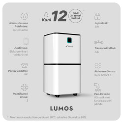 Õhukuivati Adolus LUMOS 185W, 2l (2 tk.)