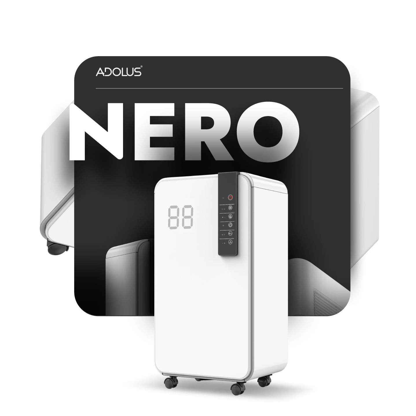 Õhukuivati Adolus NERO 270W, 2l (2 tk.)