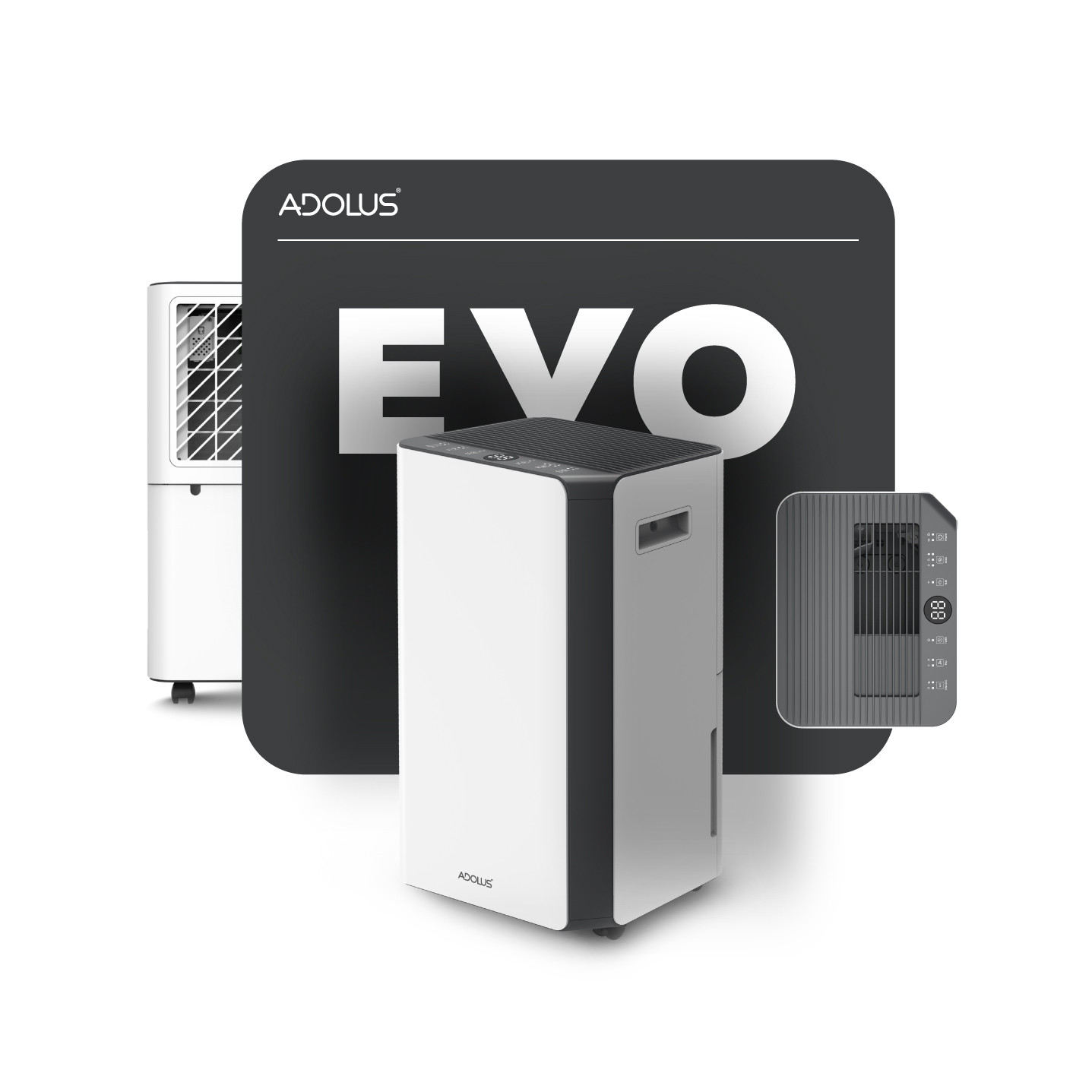 Õhukuivati Adolus EVO 330W, 4.3l (2 tk.)