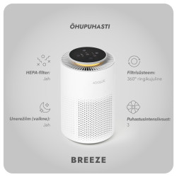 Õhupuhastaja Adolus BREEZE 6W + Originaalfilter