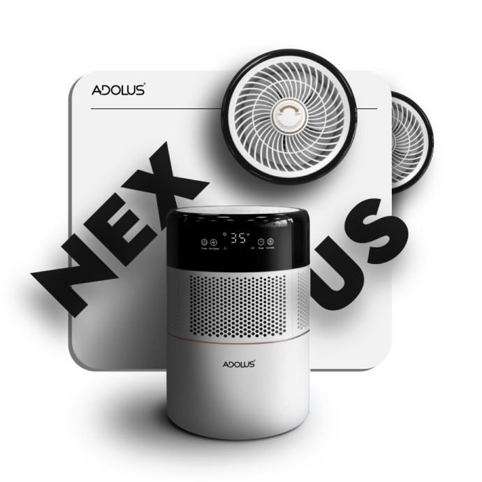 Õhuniisutaja Adolus NEXUS + Täiendav filter Õhuniisutaja Adolus NEXUS + Täiendav filter