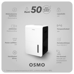 Õhukuivati Adolus OSMO 750W, 8l (2 tk.)