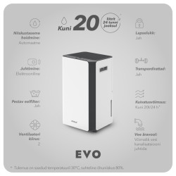 Õhukuivati Adolus EVO 330W, 4.3l