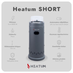 Heatum gaasisoojendi SHORT