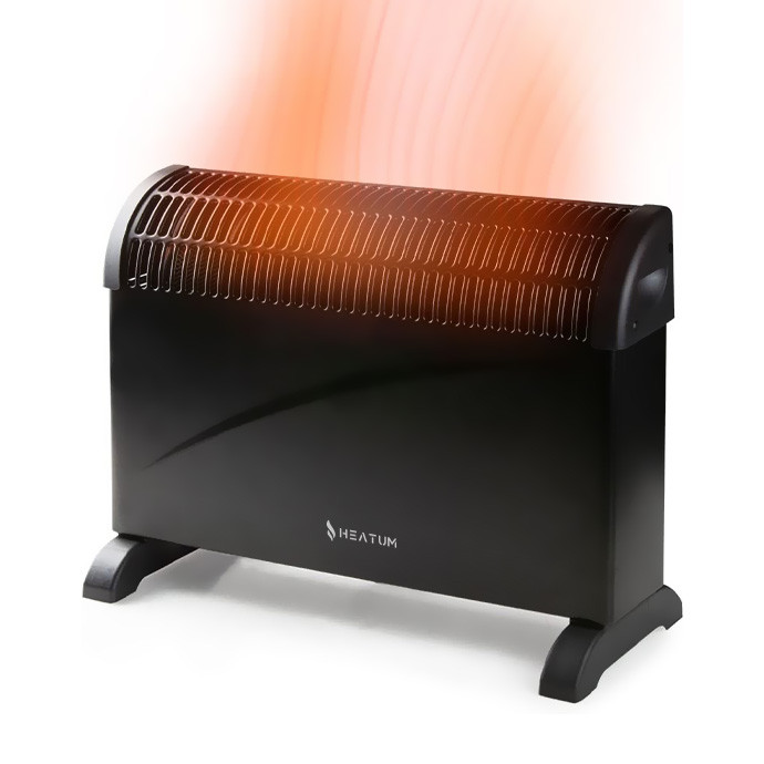 Konvektsioonkütteseade (elektriradiaator) Heatum THERMA H2000 Must