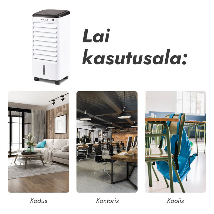Mobiilne õhujahuti ADOLUS FROSTY FLOW A360+