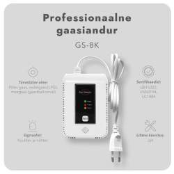 Professionaalne gaasiandur GS-8K (10 tk.)2