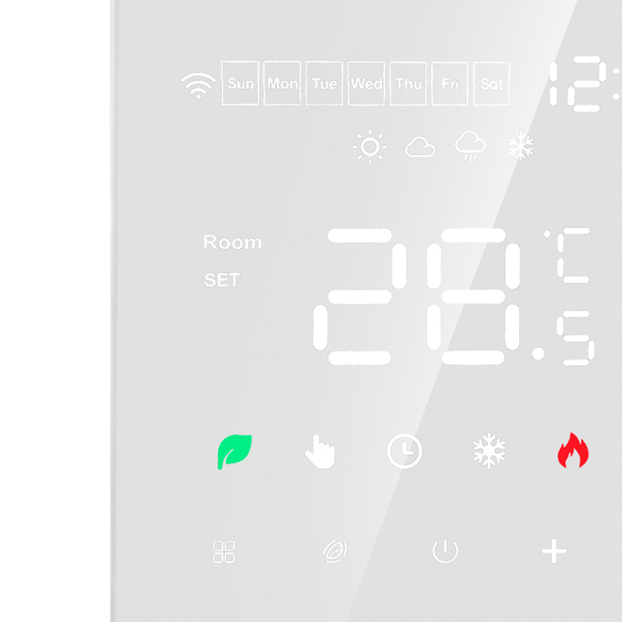 Programmeeritav termostaat(Termoregulaator) Valge ME82H(LED) WIFI-ga