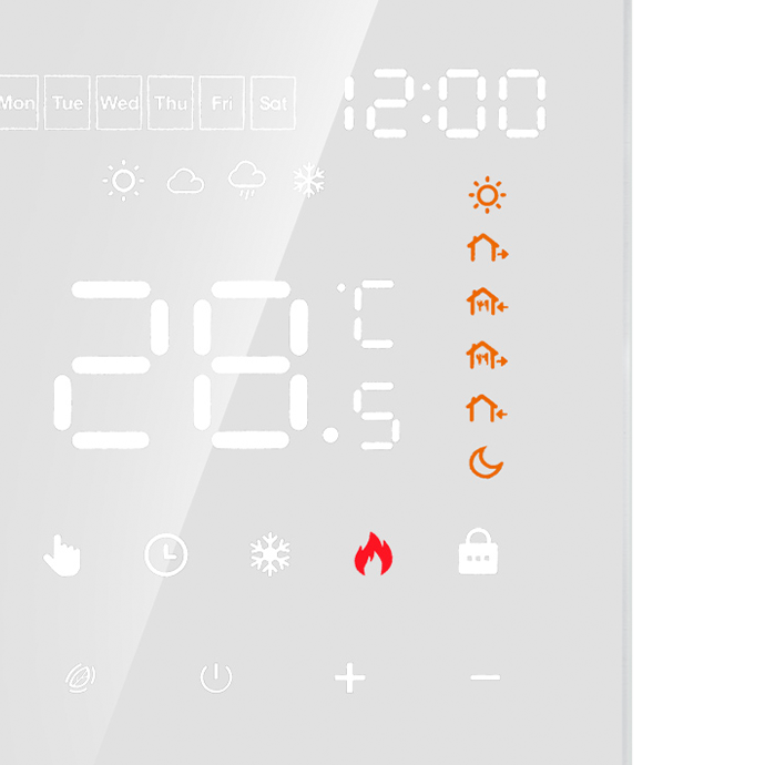 Programmeeritav termostaat(Termoregulaator) Valge ME82H(LED) WIFI-ga