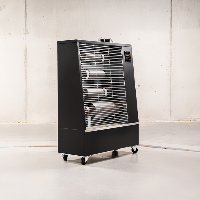 Diisliga infrapuna soojuskiirgur EMLO 13 kW