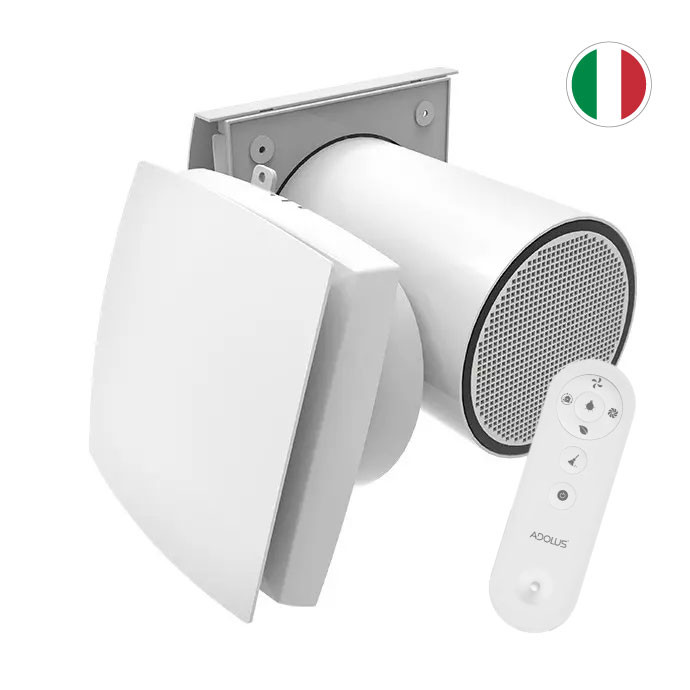 Soojustagastusega ventilaator Adolus AD-L50C-W, CO2-sensori ja wifiga
