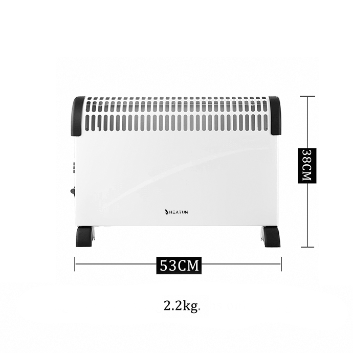 Konvektsioonkütteseade (elektriradiaator) Heatum THERMA H2000 valge