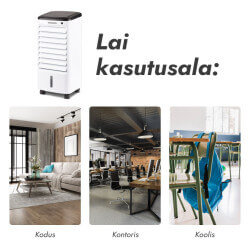 Mobiilne õhujahuti ADOLUS FROSTY FLOW A360+ ( 2 tk.) 4