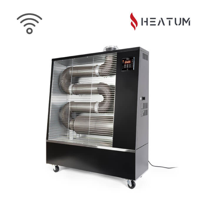 Diisliga infrapuna soojuskiirgur HEATUM 16 kW koos WiFi-ga 1