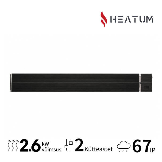 Infrapuna soojuskiirgur Heatum H2600R EVOLUTION 1