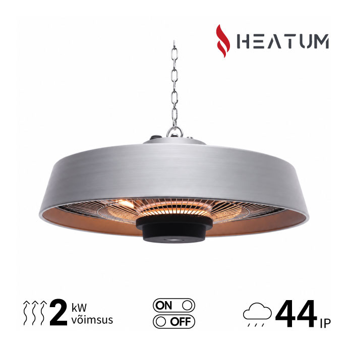 Infrapuna soojuskiirgur Heatum H2000R VERSE SILVER 1