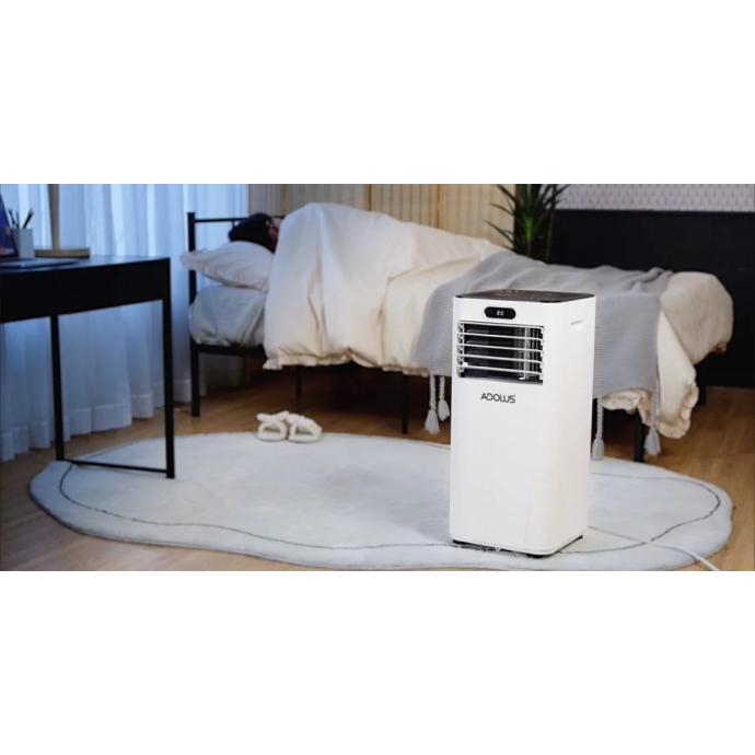 ADOLUS ARCTIC A2600H mobiilne konditsioneer küttefunktsiooni ning aknatihendiga