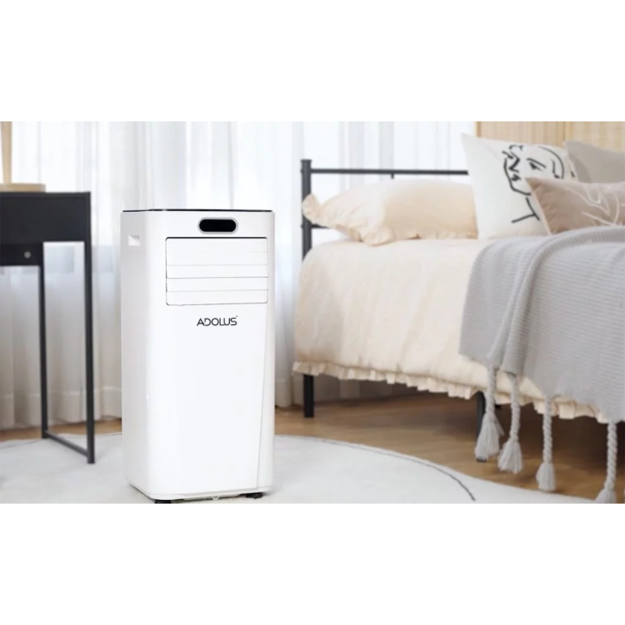 ADOLUS ARCTIC A2600H mobiilne konditsioneer küttefunktsiooni ning aknatihendiga