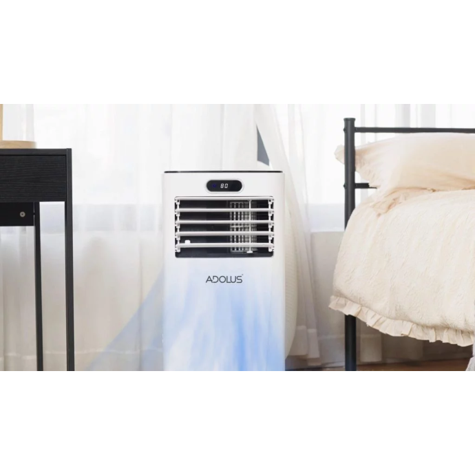 ADOLUS ARCTIC A2600H mobiilne konditsioneer küttefunktsiooni ning aknatihendiga