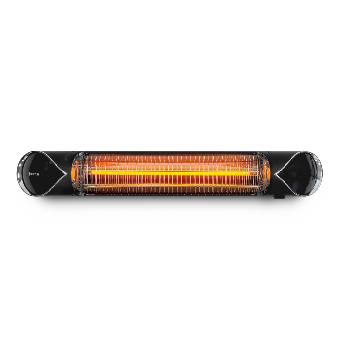 Infrapuna soojuskiirgur Heatum H2500R CORE BLACK koos kolmjalaga