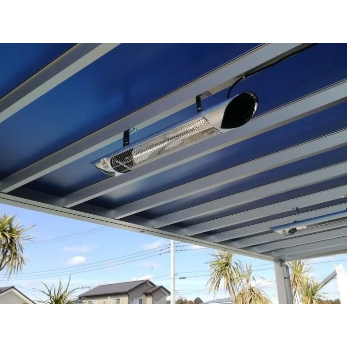 Infrapuna soojuskiirgur Heatum H2000R CORE SILVER koos kolmjalaga