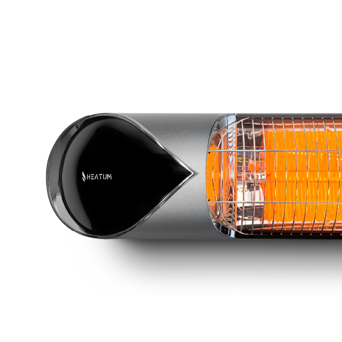 Infrapuna soojuskiirgur Heatum H2000R CORE SILVER koos kolmjalaga