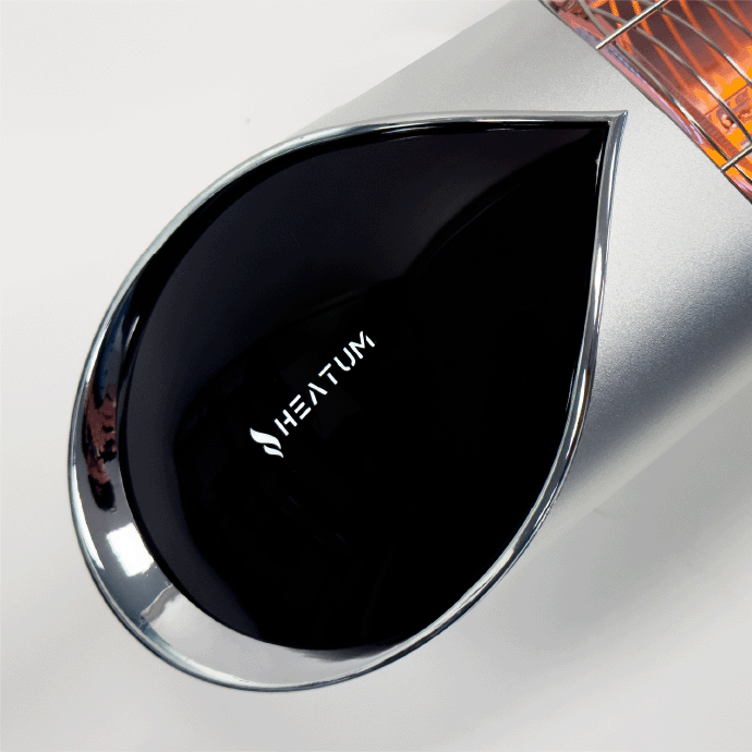 Infrapuna soojuskiirgur Heatum H2000R CORE SILVER koos kolmjalaga