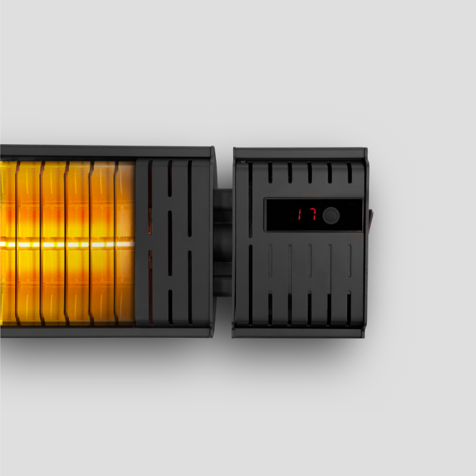 Heatum H3000R EMPIRE Black koos kolmjalaga