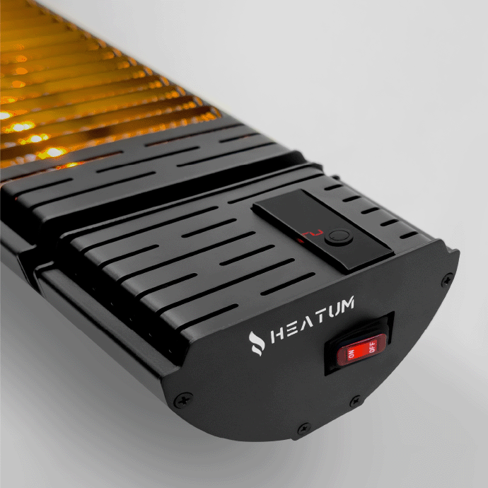 Heatum H3000R EMPIRE Black koos kolmjalaga
