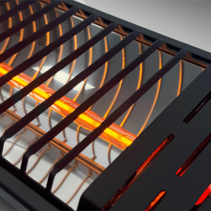 Heatum H3000R EMPIRE Black koos kolmjalaga